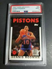 Dennis Rodman [Gold] Basketball Cards 1992 Topps Archives Prices