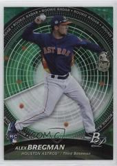 Alex Bregman [Green] Baseball Cards 2017 Bowman Platinum Rookie Radar Prices