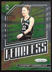 Courtney Vandersloot #3 Basketball Cards 2023 Panini Prizm WNBA Fearless Prices