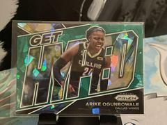 Arike Ogunbowale [Green Ice] Basketball Cards 2022 Panini Prizm WNBA Get Hyped Prices