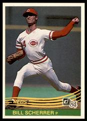 Bill Scherrer #203 Baseball Cards 1984 Donruss Prices