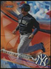 Gleyber Torres [Orange Refractor] #TP-16 Baseball Cards 2017 Bowman's Best Top Prospects Prices