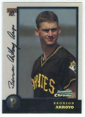 Bronson Arroyo [Refractor] #145 Baseball Cards 1998 Bowman Chrome Prices