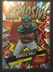 Breece Hall #E45 Football Cards 2022 Panini Absolute Explosive Prices