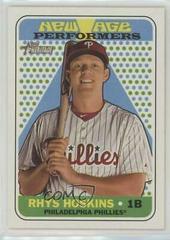 Rhys Hoskins Baseball Cards 2018 Topps Heritage New Age Performers Prices