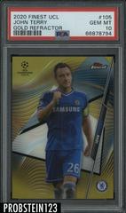 John Terry [Gold Refractor] #105 Soccer Cards 2020 Topps Finest UEFA Champions League Prices
