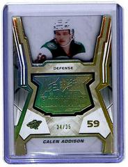 Calen Addison [Gold Spectrum] #F-7 Hockey Cards 2021 SPx Finite Rookies Prices