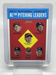 NL Pitching Leaders #7 Baseball Cards 2012 Topps Heritage Prices