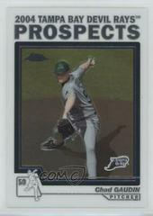 Chad Gaudin #T106 Baseball Cards 2004 Topps Chrome Traded Prices