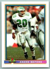 Andre Waters #412 Football Cards 1991 Bowman Prices