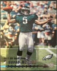 Donovan McNabb [First Day Issue] Football Cards 1999 Stadium Club Prices