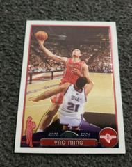 Yao Ming Basketball Cards 2004 Topps Chrome Prices