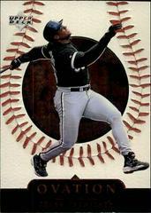Frank Thomas #14 Baseball Cards 1999 Upper Deck Ovation Prices