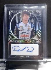 Daniel Dye [Pink] #OS-DD Racing Cards 2022 Panini Chronicles Nascar Obsidian Signatures Prices