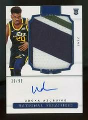 Udoka Azubuike [Patch Autograph] #120 Basketball Cards 2020 Panini National Treasures Prices