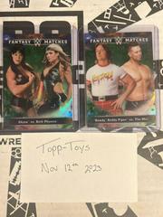 The Miz, Roddy Piper [Green] #FM-6 Wrestling Cards 2020 Topps WWE Chrome Fantasy Matches Prices