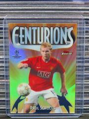 Paul Scholes Soccer Cards 2021 Topps Finest UEFA Champions League 1998 Centurions Prices