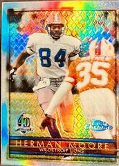 Herman Moore [Refractor] #47 Football Cards 1996 Topps Chrome Prices