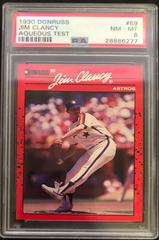 Jim Clancy #69 Baseball Cards 1990 Donruss Aqueous Test Prices