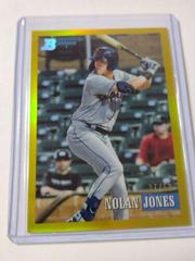 Nolan Jones [Chrome Prospect Gold] #108 Baseball Cards 2021 Bowman Heritage Prices