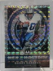 Barry Sanders [Mosaic] #MM-18 Football Cards 2022 Panini Mosaic Men of Mastery Prices