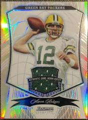 Aaron Rodgers [Jersey Black Refractor] Football Cards 2009 Bowman Sterling Prices