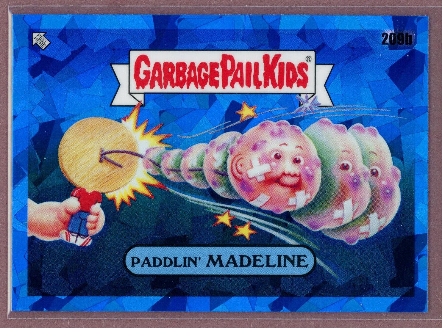 Paddlin' MADELINE #209b Garbage Pail Kids 2023 Sapphire