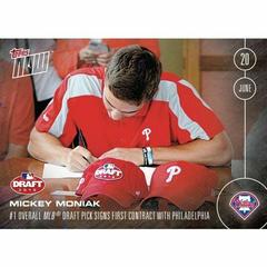 Mickey Moniak #165 Baseball Cards 2016 Topps Now Prices