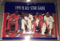 1991 All-Star Game [3-D Wrapper Redemption] Basketball Cards 1991 Fleer Prices