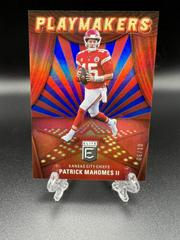 Patrick Mahomes II [Blue] Football Cards 2022 Panini Donruss Elite Playmakers Prices