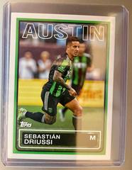 Sebastian Driussi #83T-27 Soccer Cards 2023 Topps MLS 1983 Futbol Prices