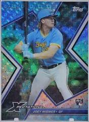 Joey Wiemer [Cyber Cyan] #7 Baseball Cards 2023 Topps Xpectations Prices