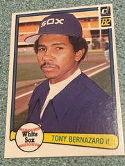 Tony Bernazard #143 Baseball Cards 1982 Donruss Prices