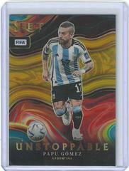 Papu Gomez [Gold] #10 Soccer Cards 2022 Panini Select FIFA Unstoppable Prices