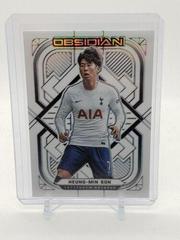 Heung Min Son [Electric Etch Contra] Soccer Cards 2021 Panini Obsidian Prices