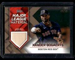 Xander Bogaerts [Gold] #MLM-XB Baseball Cards 2022 Topps Major League Material Relics Prices