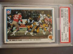 Los Angeles Rams [Clearing Out the Middle] #27 Football Cards 1983 Fleer Team Action Prices