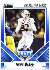 Tanner McKee [Showcase] #4 Football Cards 2023 Panini Score NFL Draft Prices