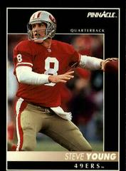 Steve Young #18 Football Cards 1992 Pinnacle Prices