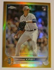 George Kirby [Gold] #USC101 Baseball Cards 2022 Topps Chrome Update Prices