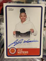 Juju Watkins [Autograph] #PA-JWA Basketball Cards 2023 Topps Chrome McDonald's All American Paper At Event Prices