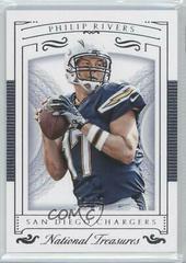 Philip Rivers #8 Football Cards 2015 Panini National Treasures Prices