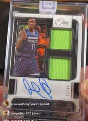 Jamal Crawford Basketball Cards 2021 Panini One and One Dual Jersey Autographs Prices