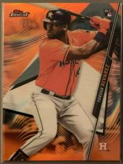Yordan Alvarez [Orange Refractor] #50 Baseball Cards 2020 Topps Finest Prices