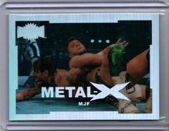 MJF #MX-30 Wrestling Cards 2022 SkyBox Metal Universe AEW Metal X Prices