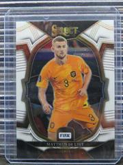 Matthijs de Ligt [White] Soccer Cards 2022 Panini Select FIFA Prices