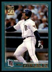 Juan Gonzalez #25 Baseball Cards 2001 Topps Prices