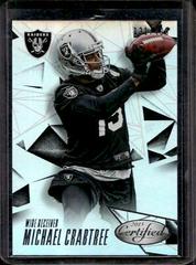 Michael Crabtree [Mirror Silver] #93 Football Cards 2015 Panini Certified Prices