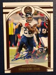 Derrick Henry [Autographs] #28 Football Cards 2020 Panini Legacy Prices