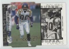 Cris Carter [Silver Die Cut] Football Cards 1998 Upper Deck Super Powers Prices